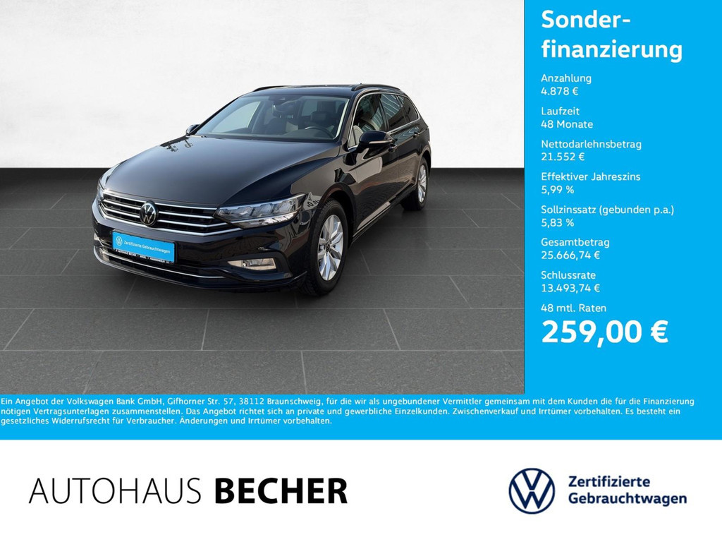 Volkswagen Passat Business DSG Variant 2.0 TDI