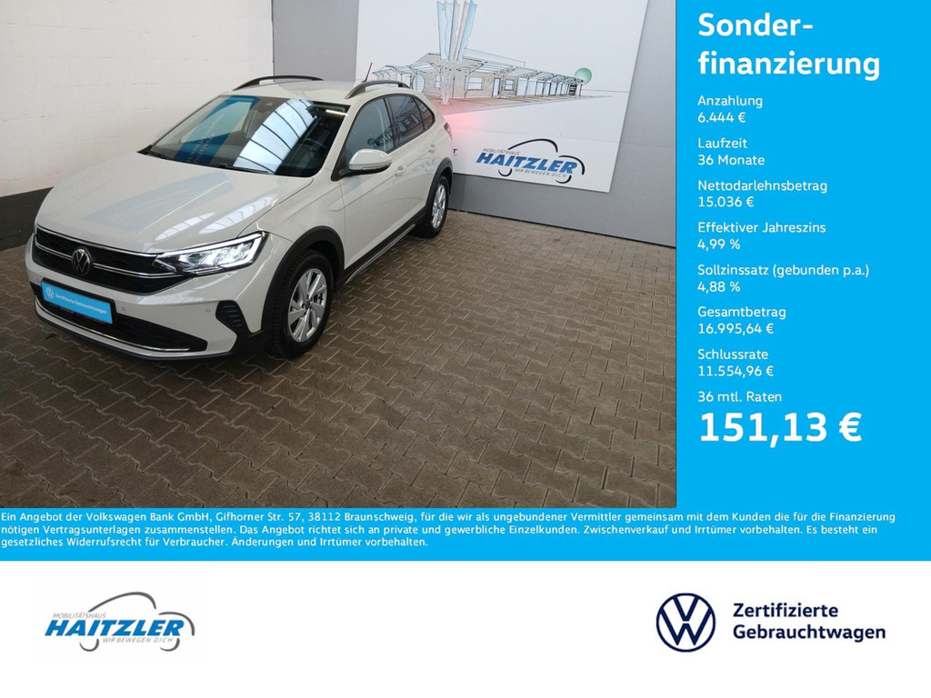 Volkswagen Taigo DSG Life 1.0 TSI