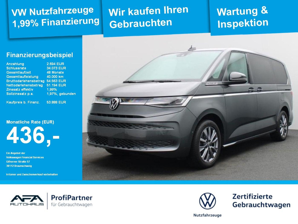 Volkswagen Multivan DSG Style 2.0 TDI Lang T7