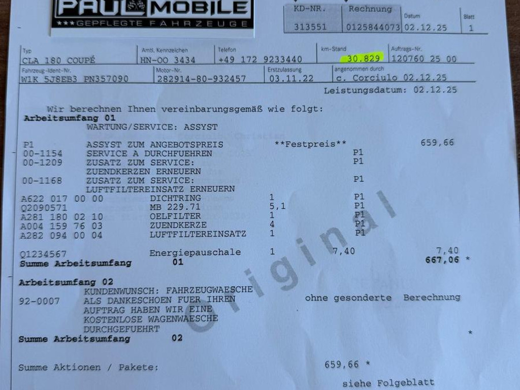 Mercedes-Benz CLA-Klasse