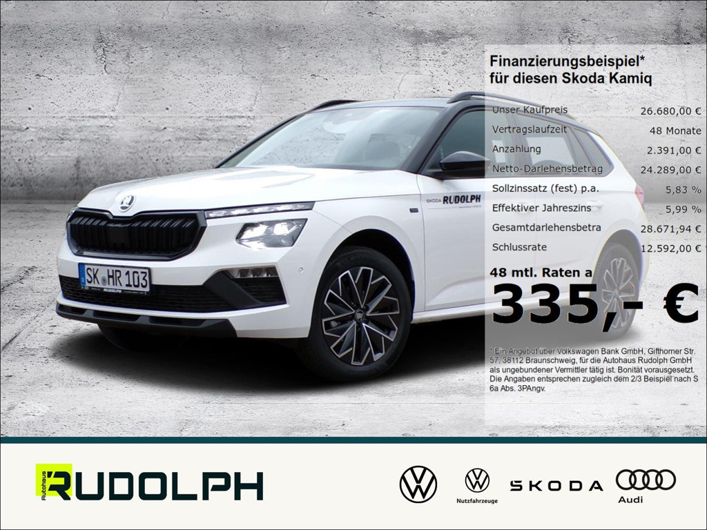 Skoda Kamiq 1.0 TSI Selection
