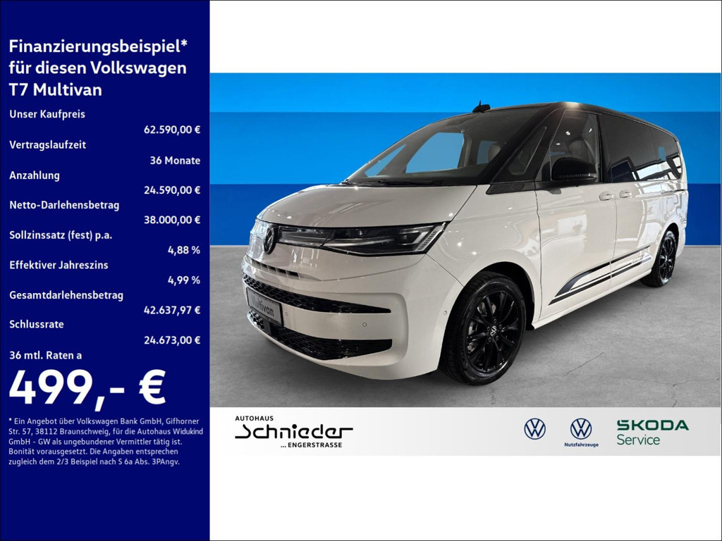 Volkswagen Multivan DSG T7