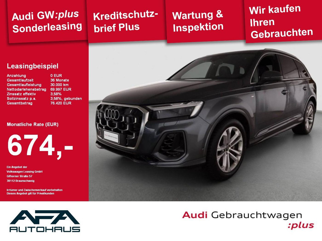 Audi Q7 Quattro S-Line 55 TFSI