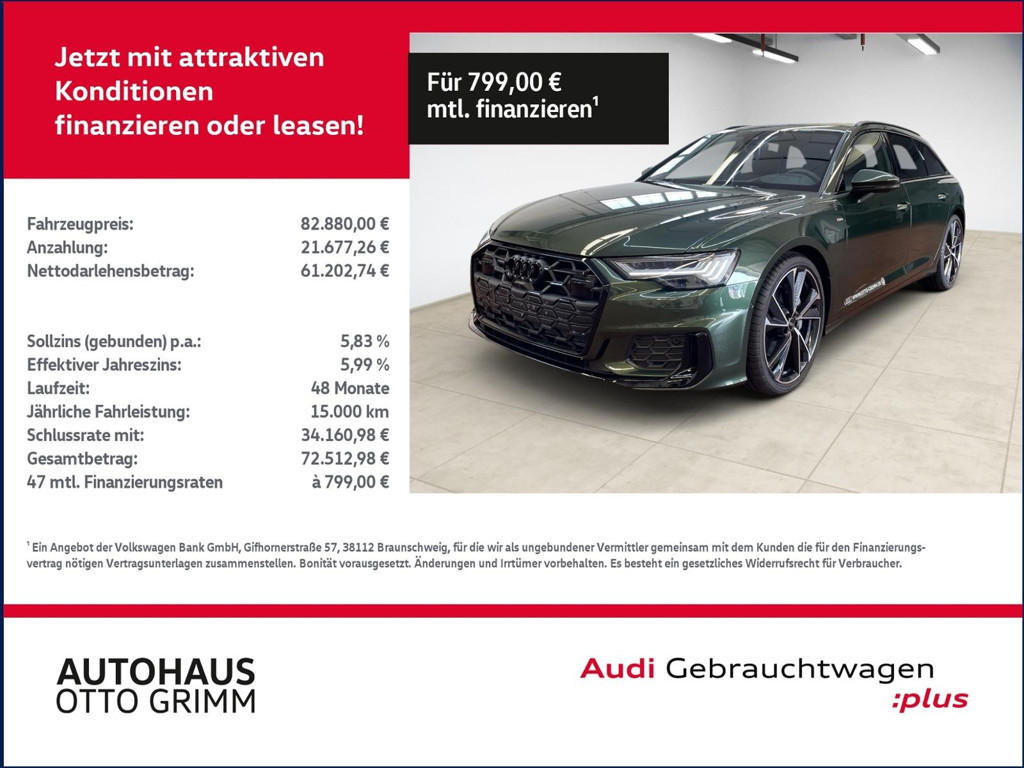 Audi A6 Avant Quattro S-Line 50 TDI