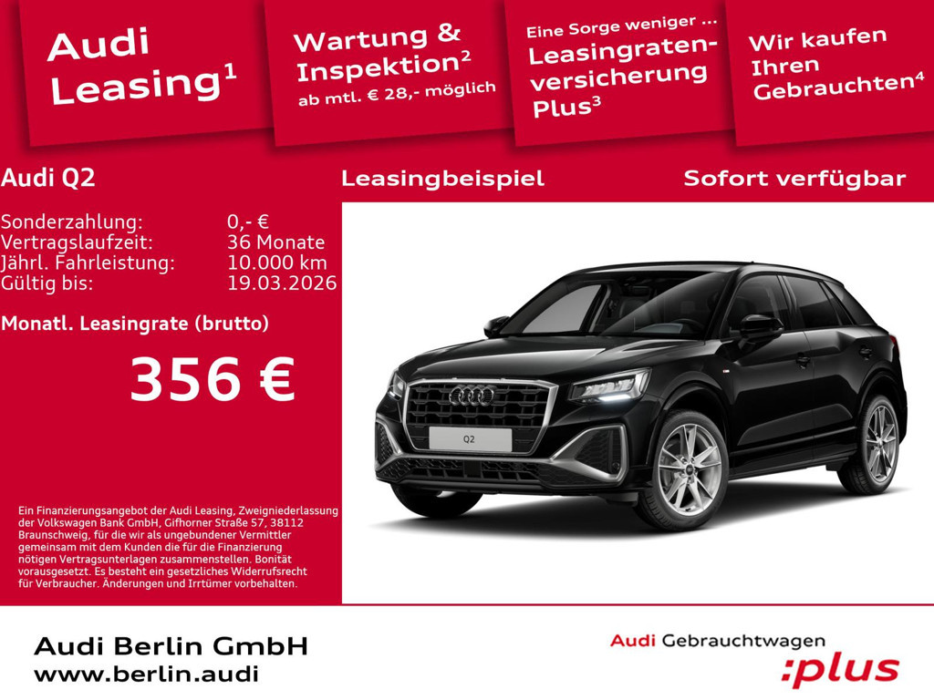 Audi Q2 S-Line S-Tronic 35 TFSI