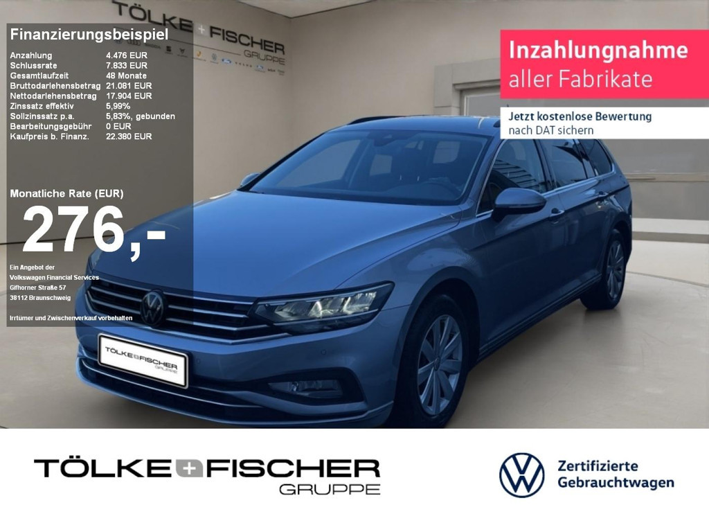 Volkswagen Passat Business Variant BMT 2.0 TDI