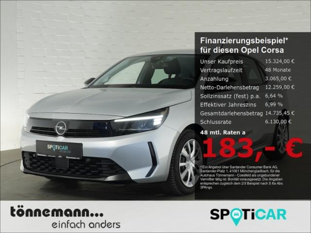 Opel Corsa F FACELIFT+LED LICHT+RÜCKFAHRKAMERA+SITZ-/