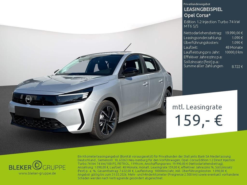 Opel Corsa Edition Turbo
