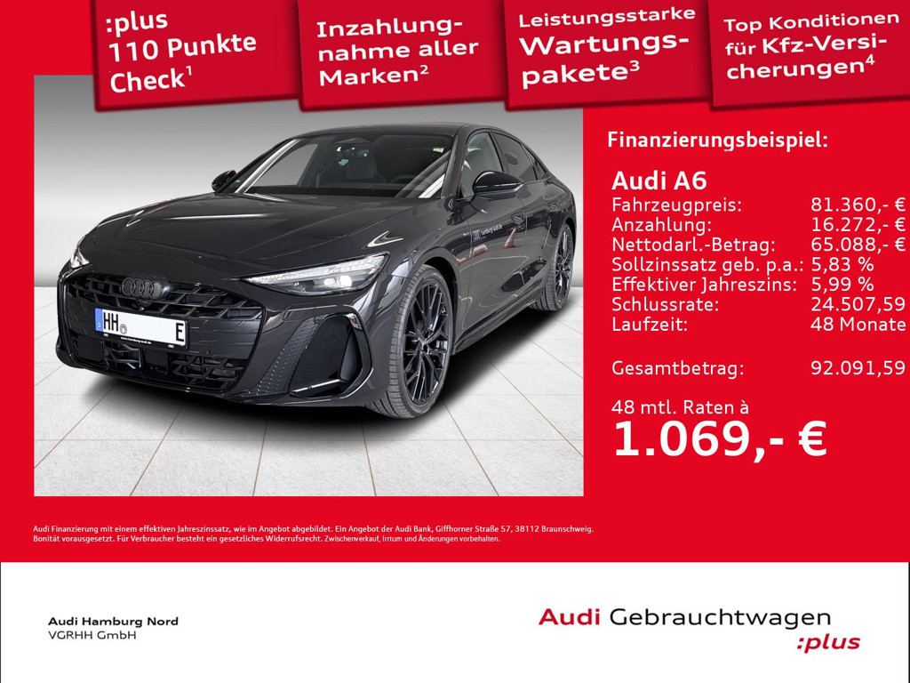 Audi A6 Sedan Quattro Hybride 2.0 TFSI