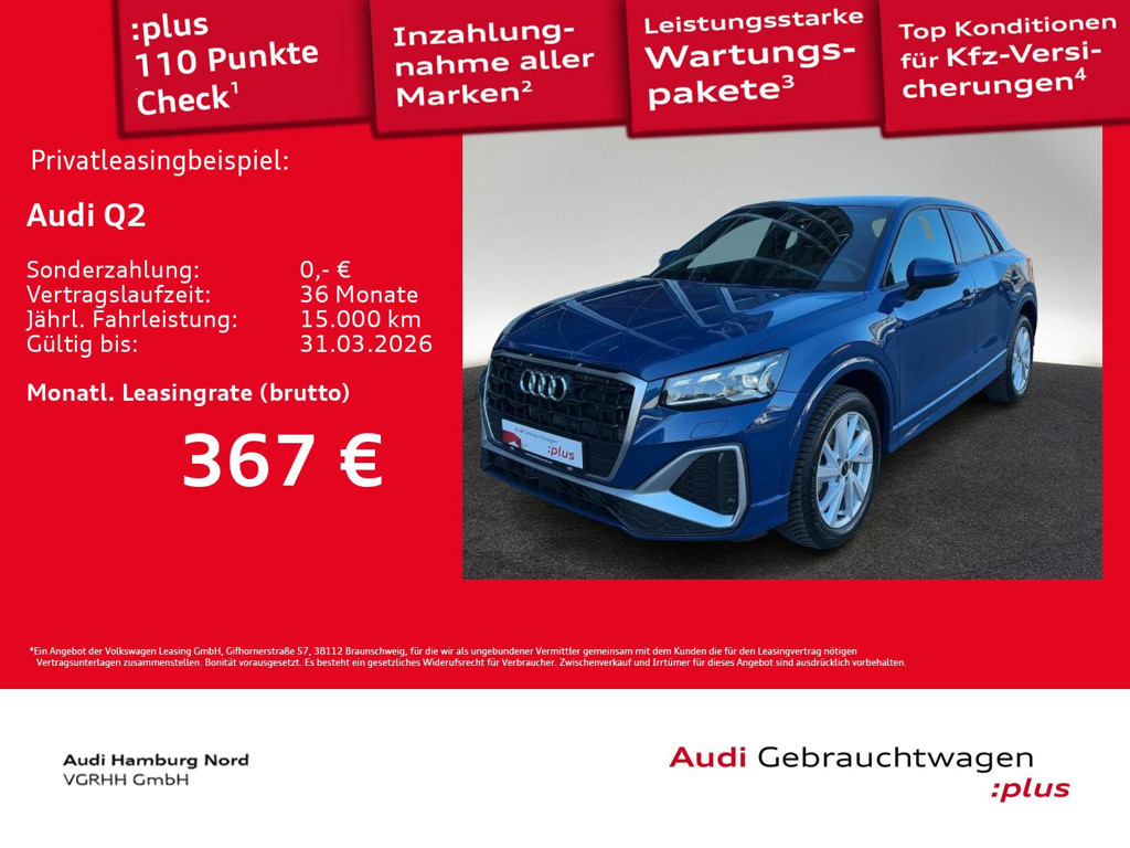 Audi Q2 S-Tronic 35 TFSI
