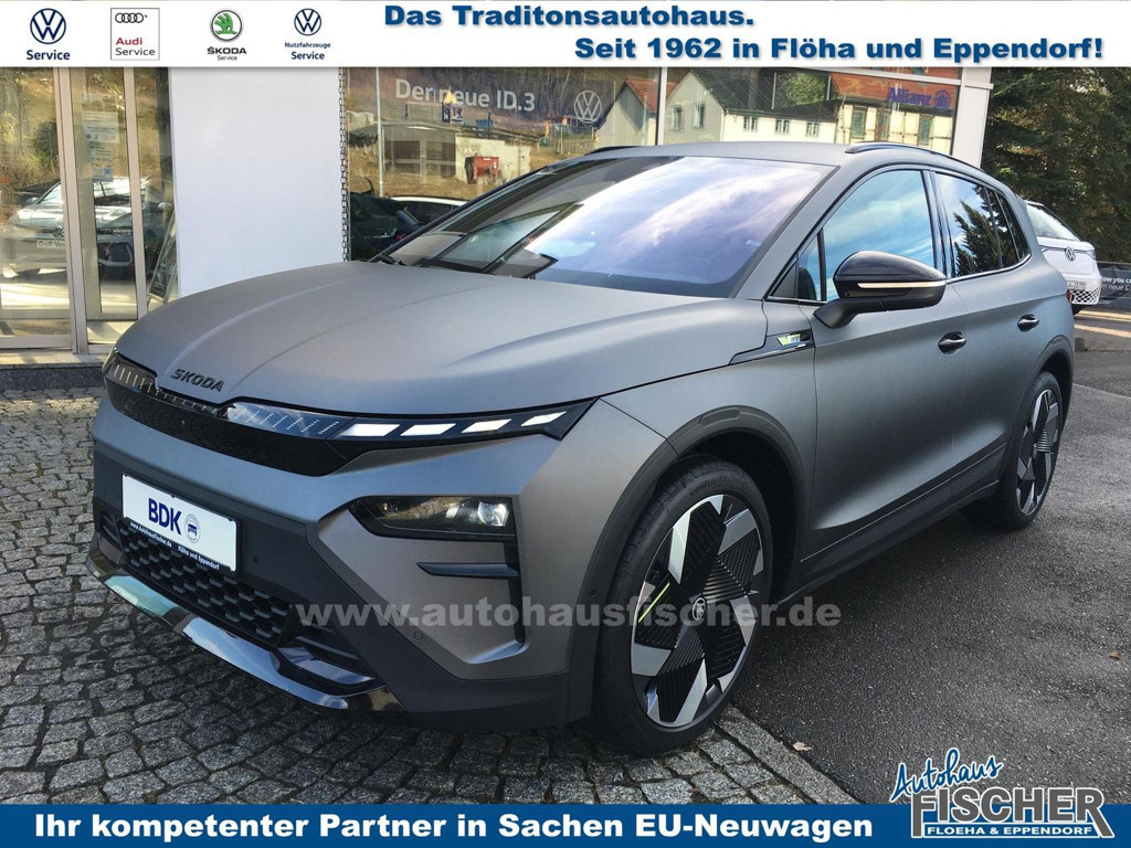 Skoda Elroq RS 130 4x4 84kWh AHK Wärmepumpe Matt-Lack