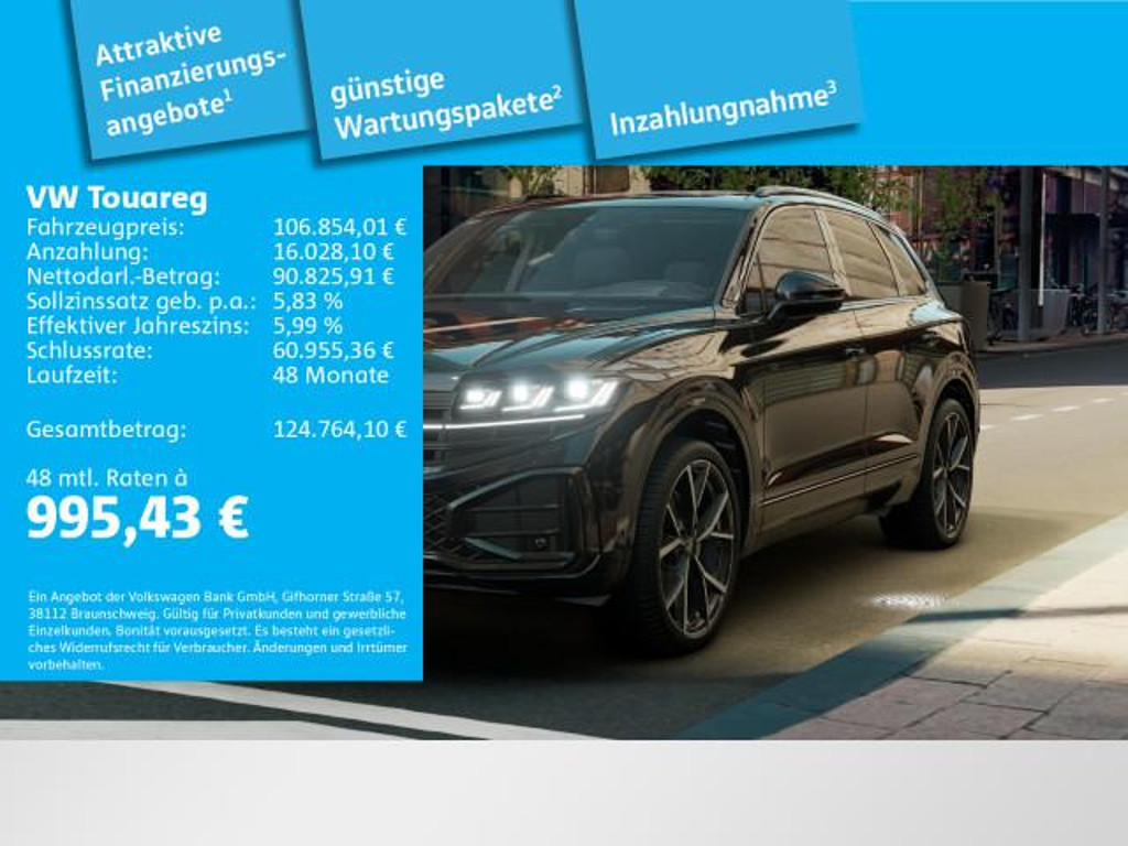 Volkswagen Touareg R-Line 3.0 V6 TDI