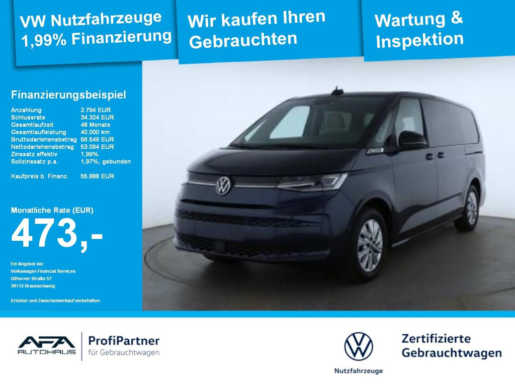 Volkswagen Multivan DSG Life 2.0 TDI Lang T7