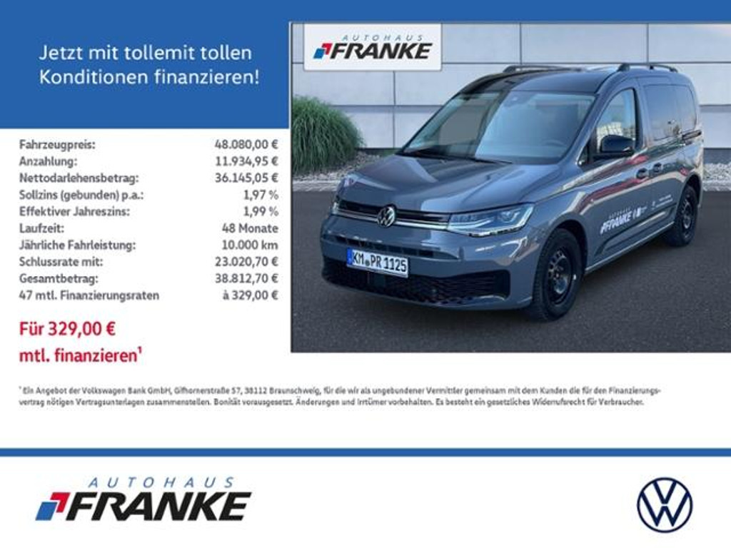 Volkswagen Caddy DSG Life 2.0 TDI