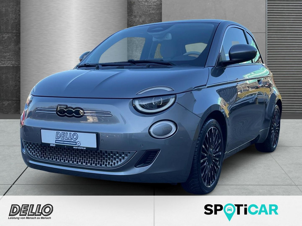 Fiat 500e Glasdach,Apple CarPlay Android Auto, Klimaa