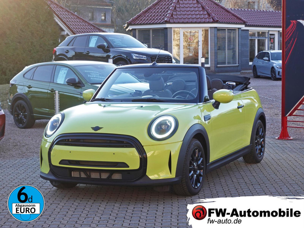 Mini Cooper Cabrio Aut. I.Hd Navi CarPlay ZestyYellow