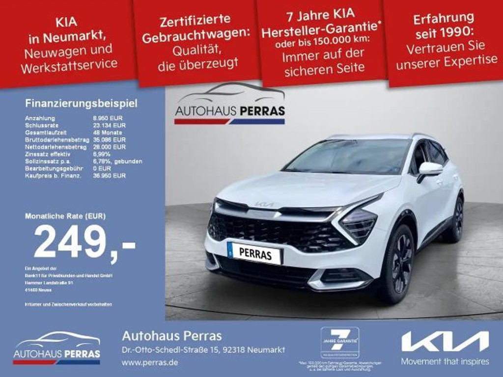 Kia Sportage GDi Spirit Vierwielaandrijving PHEV