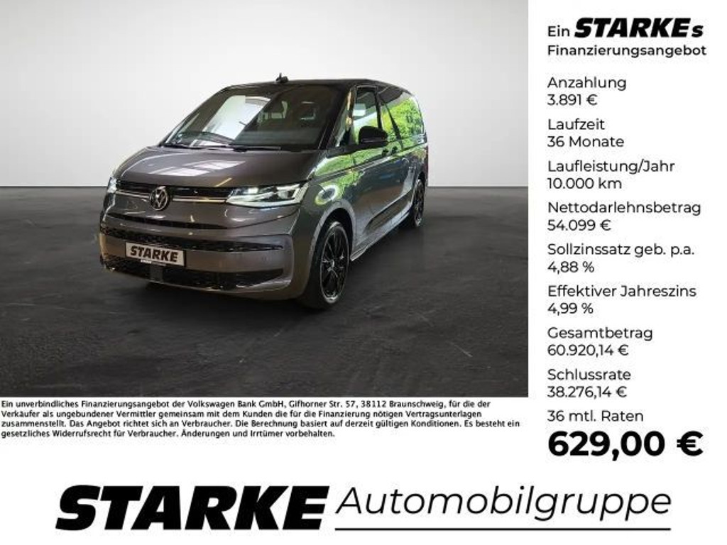 Volkswagen Multivan DSG 2.0 TDI Lang T7