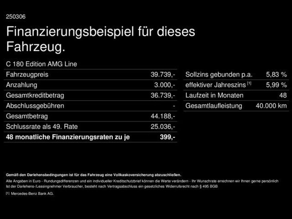 Mercedes-Benz C-Klasse