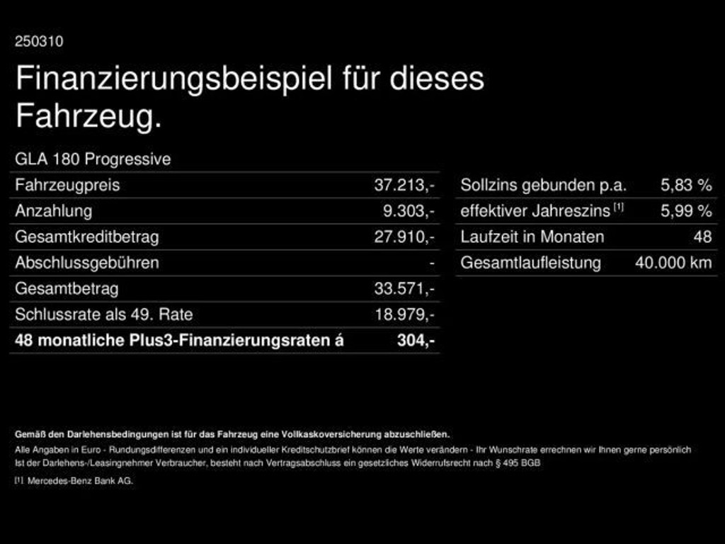 Mercedes-Benz GLA-Klasse