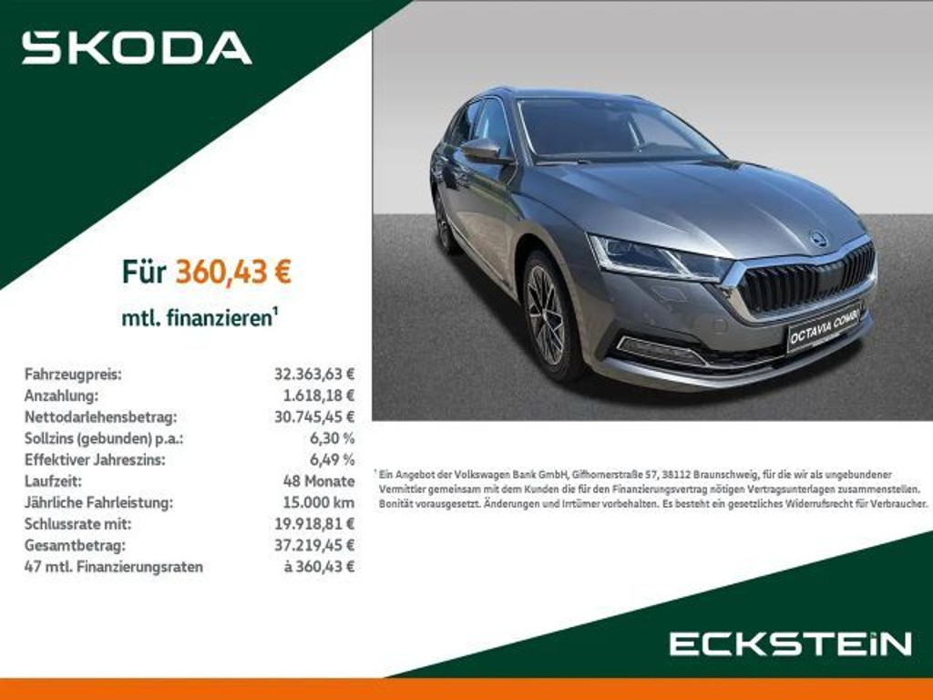 Skoda Octavia Style Combi 1.5 TSI Style