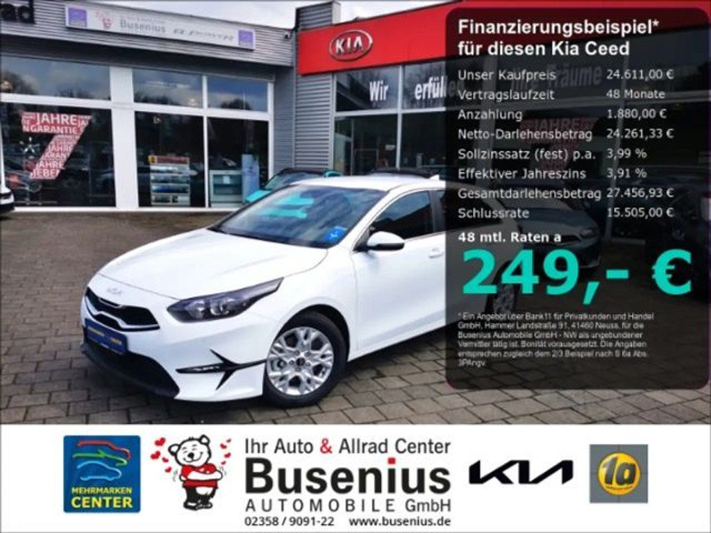 Kia Ceed 1.0 T DCT Ultimate STD+Navi+Bluetooth+16Zoll