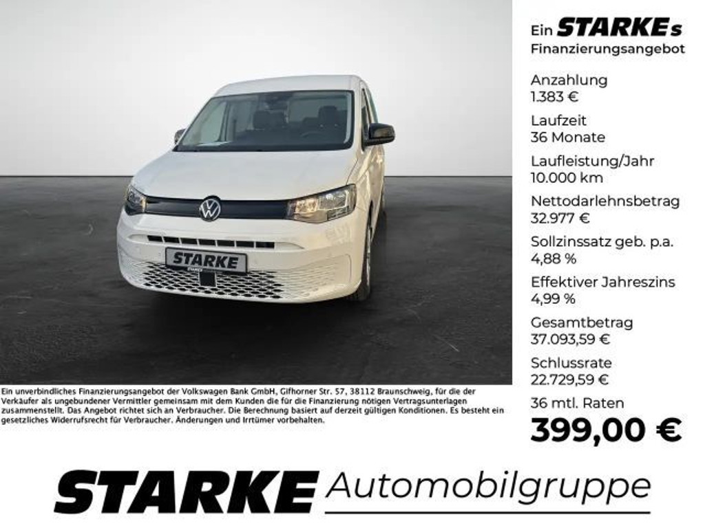 Volkswagen Caddy DSG Family 2.0 TDI Maxi