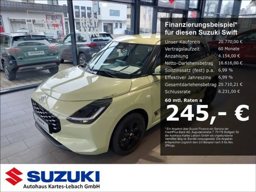 Suzuki Swift DualJet Club Hybrid