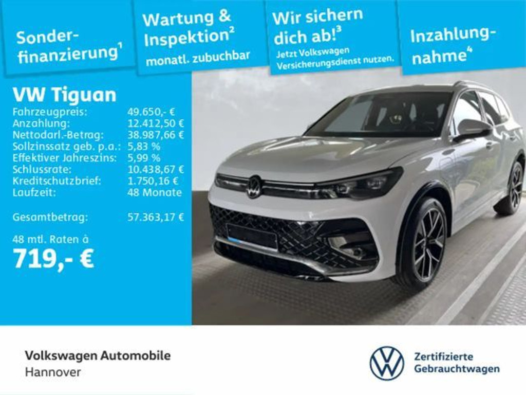 Volkswagen Tiguan DSG R-Line eHybrid 1.5 TSI IQ.Drive