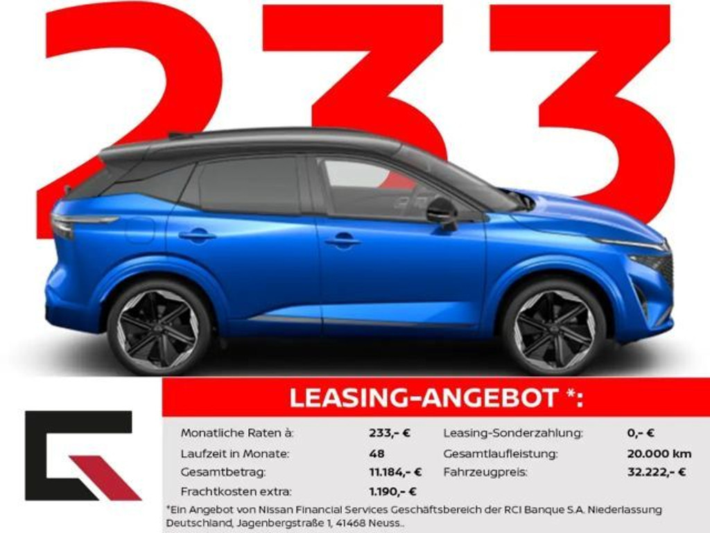 Nissan Qashqai N-DESIGN 158PS Automatik Winter/360°/Carplay