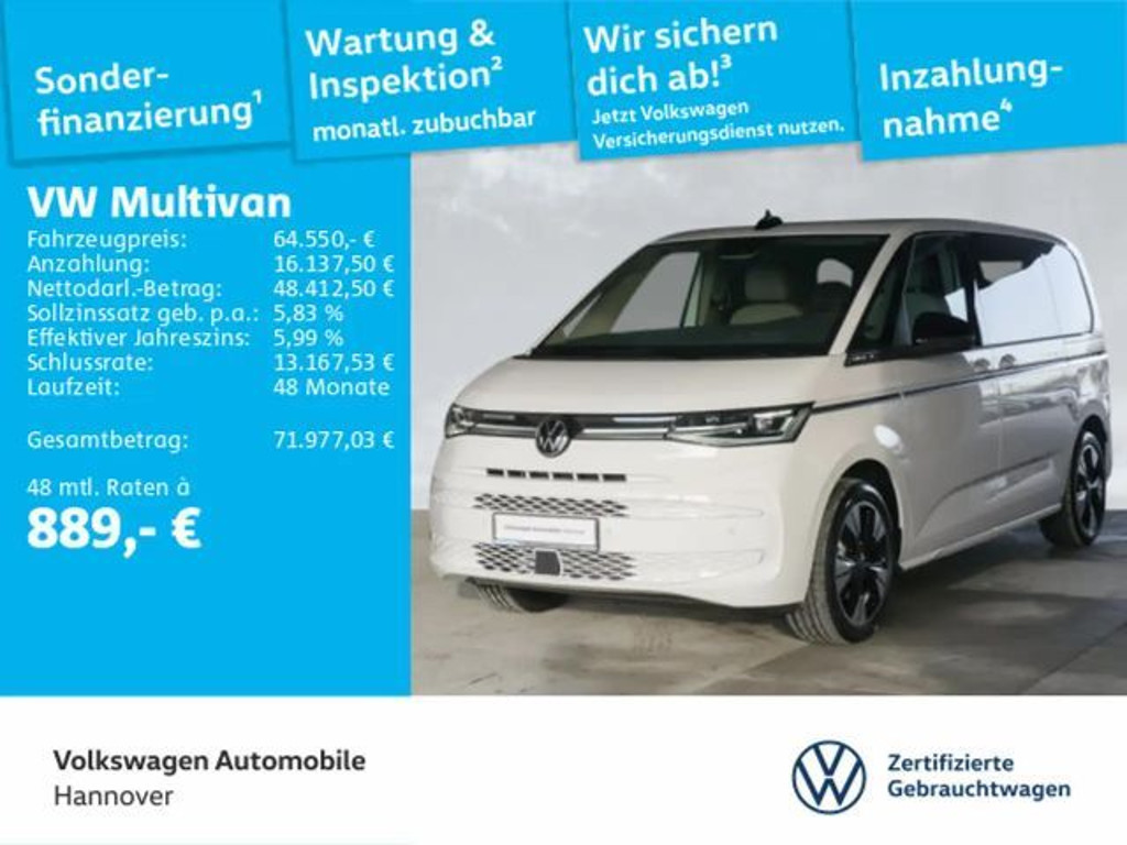 Volkswagen Multivan DSG Style 2.0 TSI T7