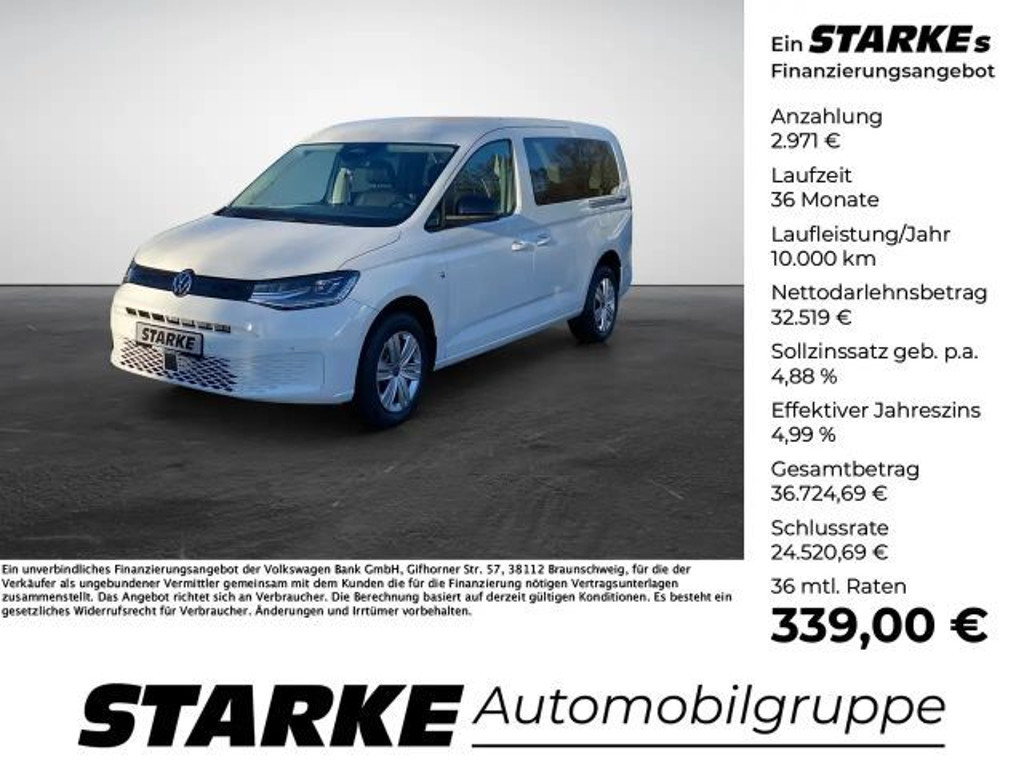 Volkswagen Caddy DSG Family 2.0 TDI Maxi