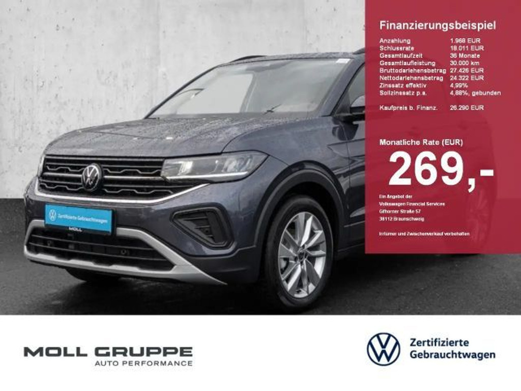 Volkswagen T-Cross Life 1.0 TSI