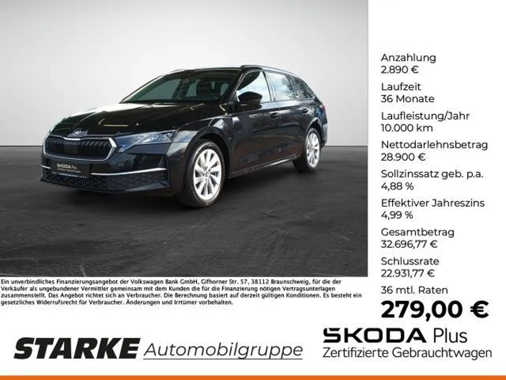 Skoda Octavia Combi 2.0 TDI Selection
