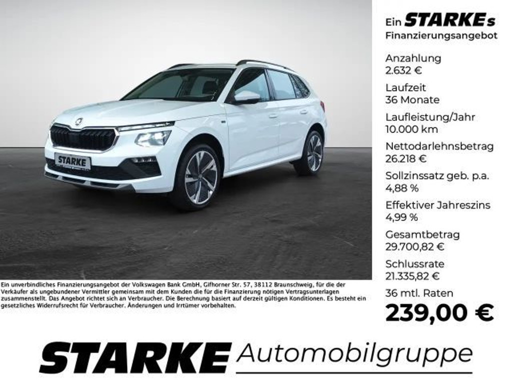 Skoda Kamiq 1.5 TSI Selection