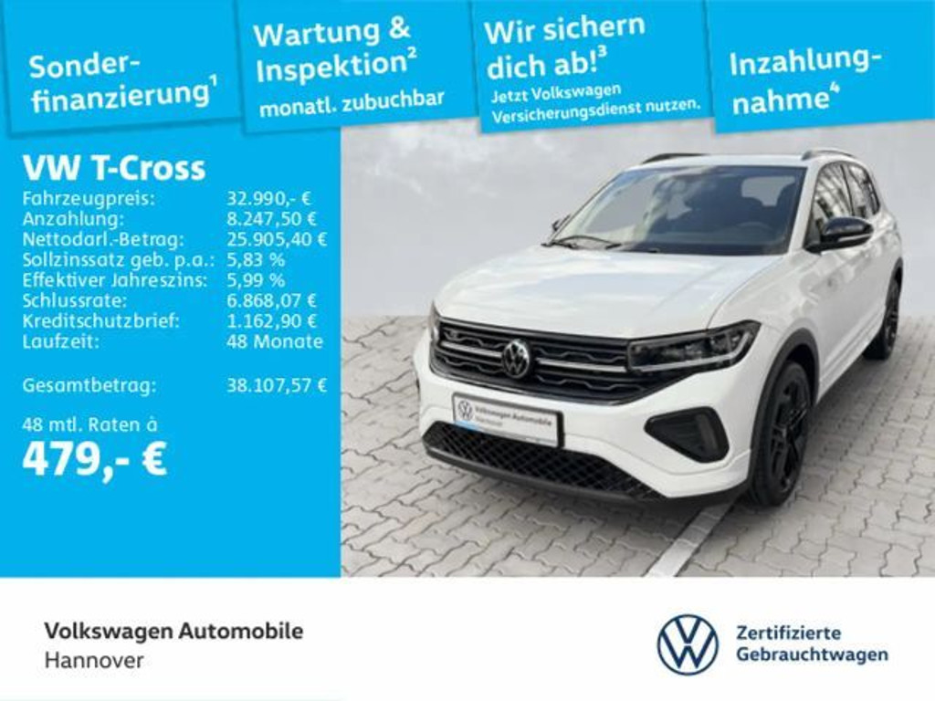 Volkswagen T-Cross DSG R-Line 1.5 TSI IQ.Drive