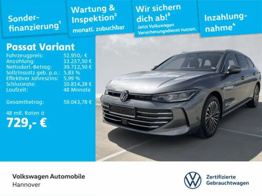 Volkswagen Passat DSG Variant eHybrid 1.5 TSI Elegance Elegance