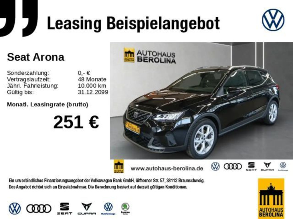 Seat Arona FR-lijn 1.0 TSI DSG