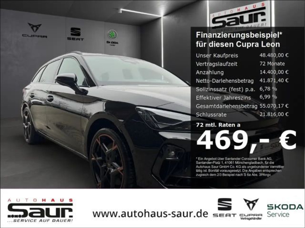 Cupra Leon Sportstourer 4Drive 2.0 TSI DSG VZ