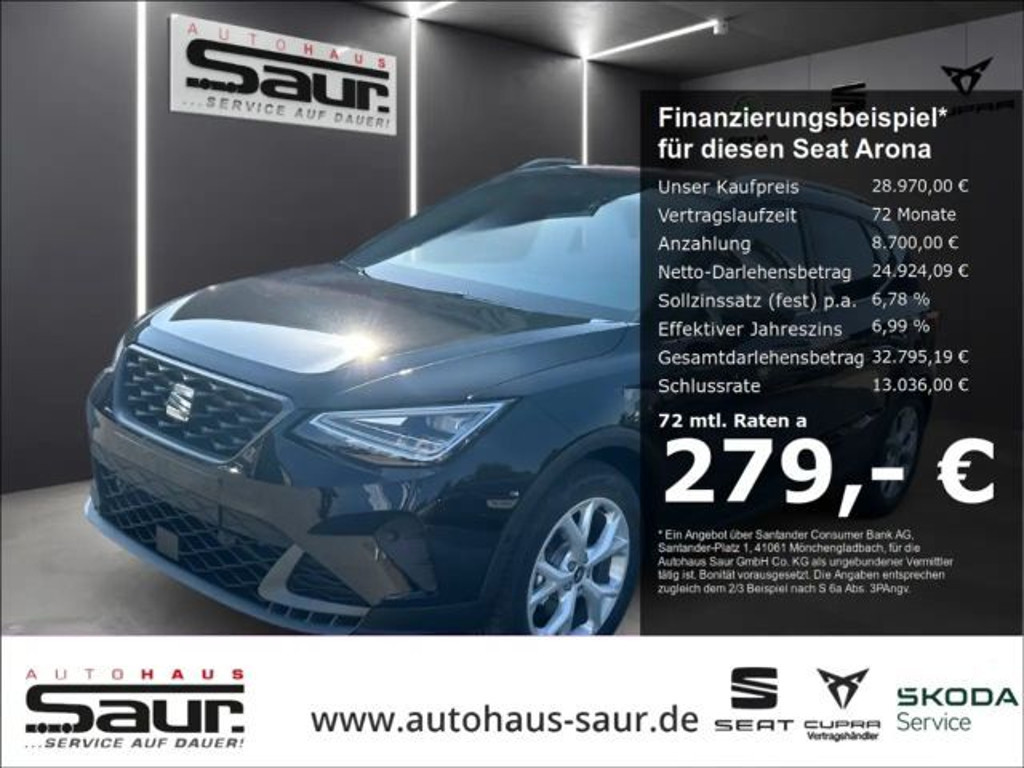 Seat Arona FR-lijn 1.0 TSI DSG