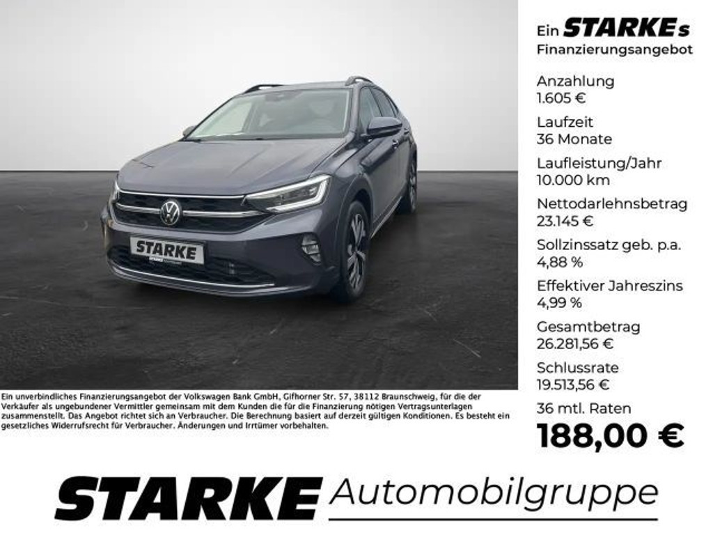 Volkswagen Taigo DSG Life 1.5 TSI