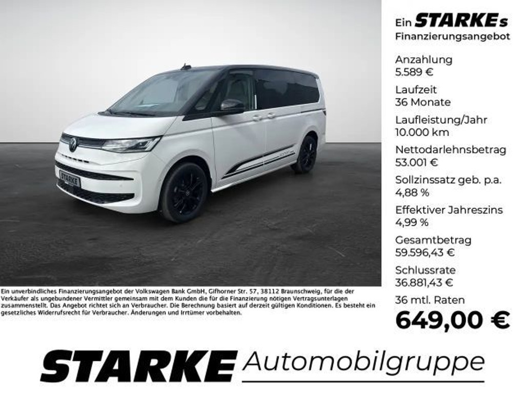 Volkswagen Multivan DSG 2.0 TDI Lang T7