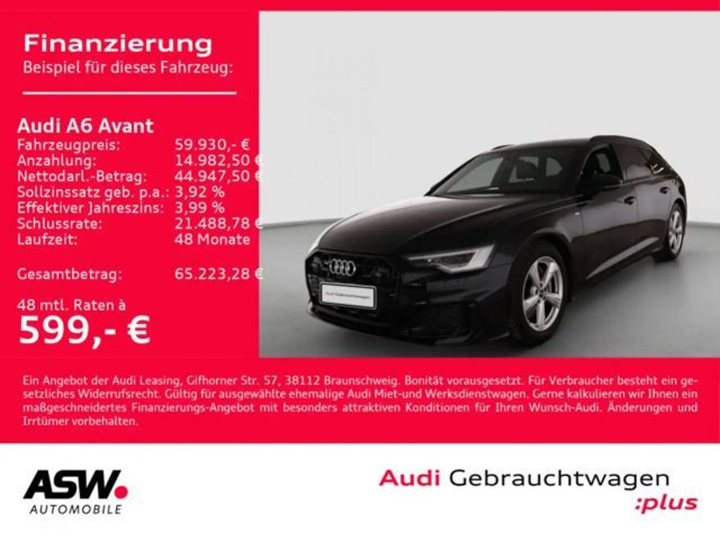 Audi A6 Quattro S-Line 50 TDI