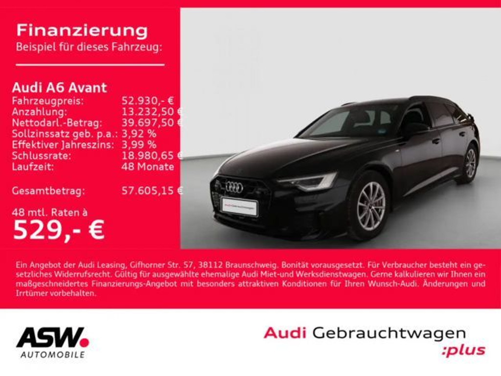 Audi A6 S-Line S-Tronic 40 TDI