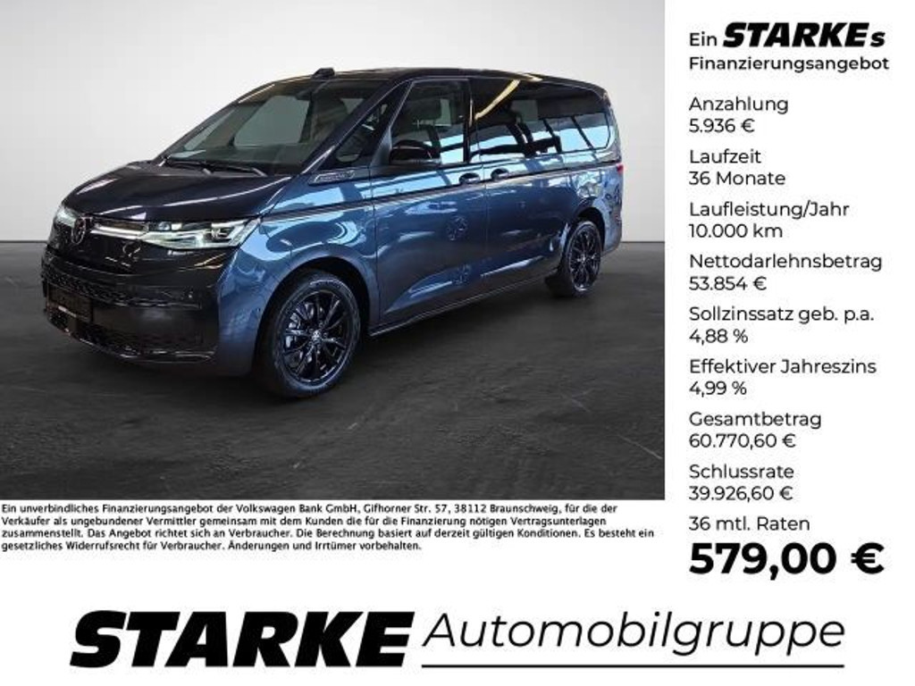 Volkswagen Multivan DSG Style 2.0 TDI Lang T7