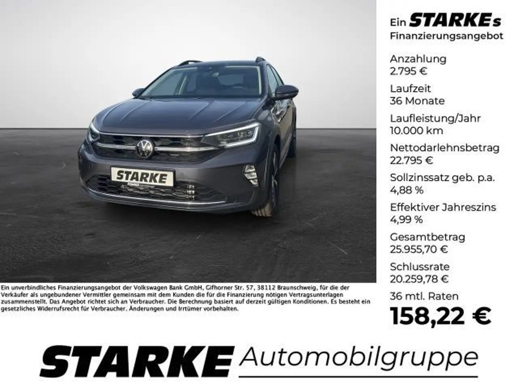 Volkswagen Taigo DSG Life 1.5 TSI