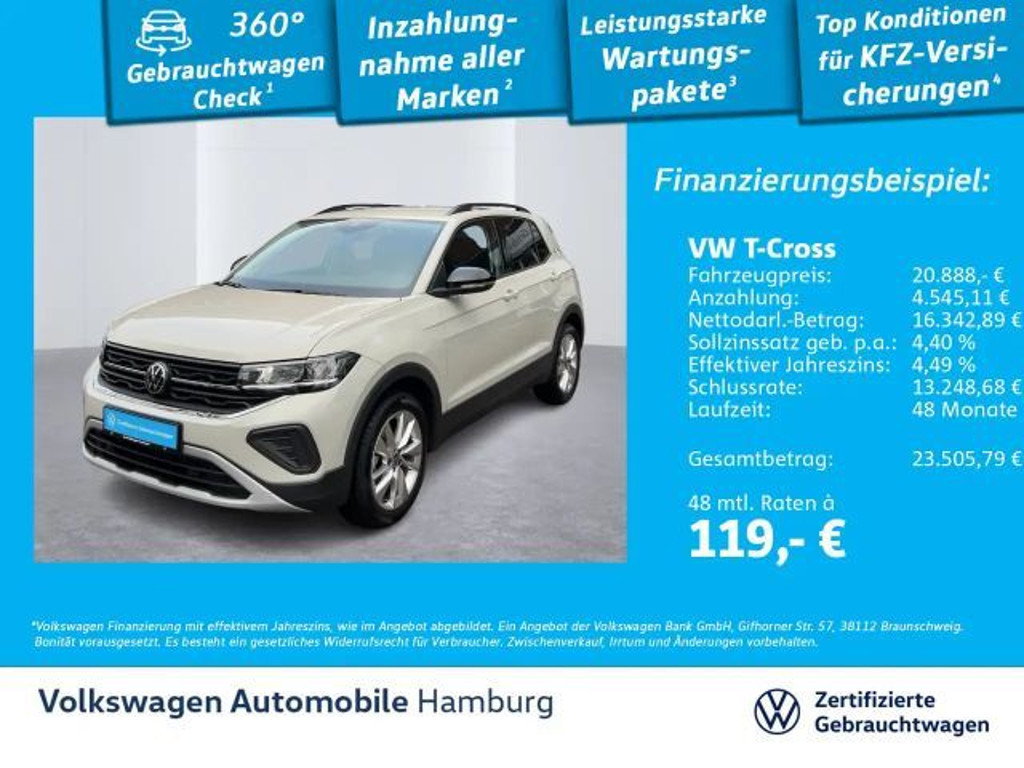 Volkswagen T-Cross 1.0 TSI