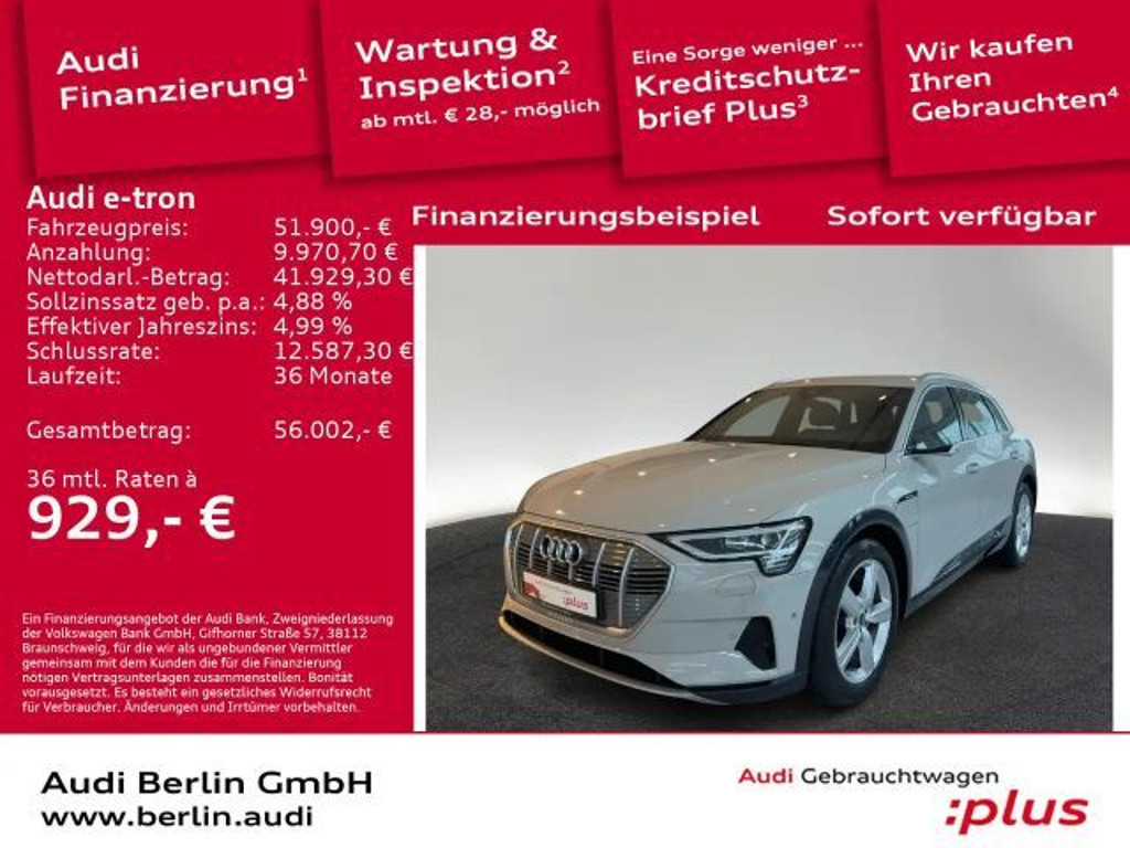 Audi e-tron Quattro 55