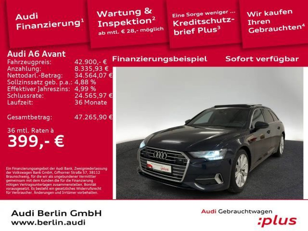 Audi A6 Quattro Sport 45 TFSI