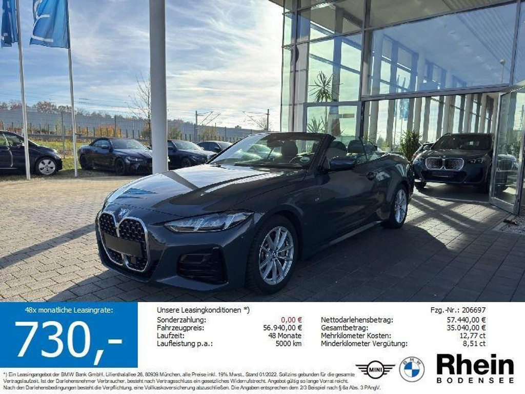 BMW 4 Serie 430 xDrive Cabrio 430i